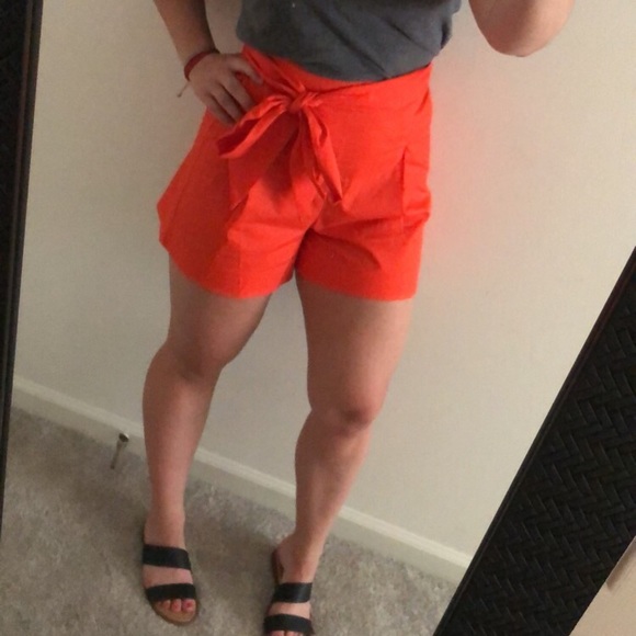 J crew orange shorts - Picture 4 of 4